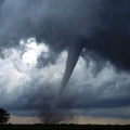 High quality wall art fine art oil painitng handpainted on canvas" Tornado Funnel Cloud" stunningoilpainting.com