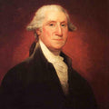 High quality wall art oil painitng handpainted on canvas "George Washington" stunningoilpainting.com