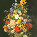 High quality wall art oil painitng handpainted on canvas"a bouquet of flowers in a vase " stunningoilpainting.com