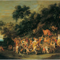 high quality wall art oil painitng handpainted on canvas " The Triumph of Bacchus" stunningoilpainting.com