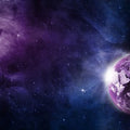 High quality wall art oil painitng handpainted on canvas "planets in space " stunningoilpainting.com