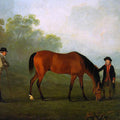 High quality wall art fine art oil painitng handpainted on canvas "two men and a horse" stunningoilpainting.com