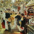 High quality wall art fine art oil painitng handpainted on canvas" Coronation of the Emperor Nicholas II" stunningoilpainting.com