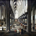 High quality wall art fine art oil painitng handpainted on canvas "Interior of the Antwerp Cathedral " stunningoilpainting.com