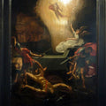 High quality wall art fine art oil painitng handpainted on canvas"The ascension of Jesus from his grave" stunningoilpainting.com