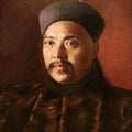 High quality wall art fine art oil painitng handpainted on canvas"Yuan Shikai in Qing Dynasty " stunningoilpainting.com