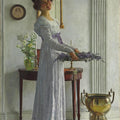 High quality wall art fine art oil painitng handpainted on canvas "A happy woman" stunningoilpainting.com