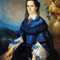 High quality wall art fine art oil painitng handpainted on canvas "A lady " stunningoilpainting.com