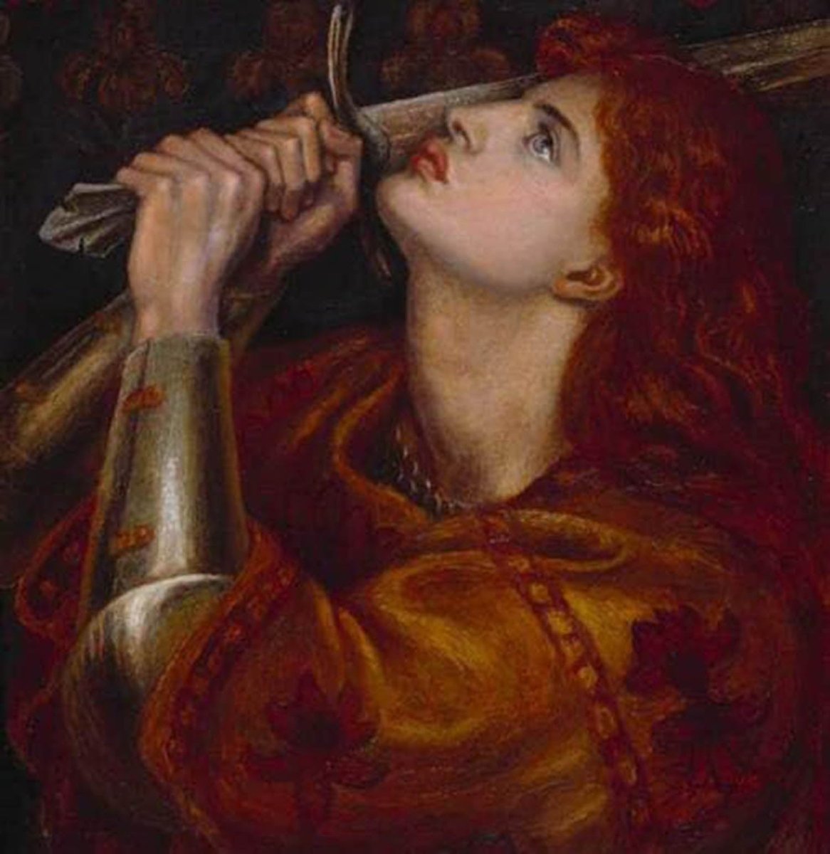 High quality wall art fine art oil painitng handpainted on canvas" Joan of Arc" stunningoilpainting.com