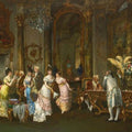 High quality wall art oil painitng handpainted on canvas "Ladies and gentlemen" stunningoilpainting.com