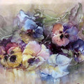 High quality wall art oil painitng handpainted on canvas "flowers" stunningoilpainting.com
