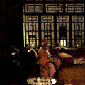 High quality wall art oil painitng handpainted on canvas"An Arab Interior" stunningoilpainting.com