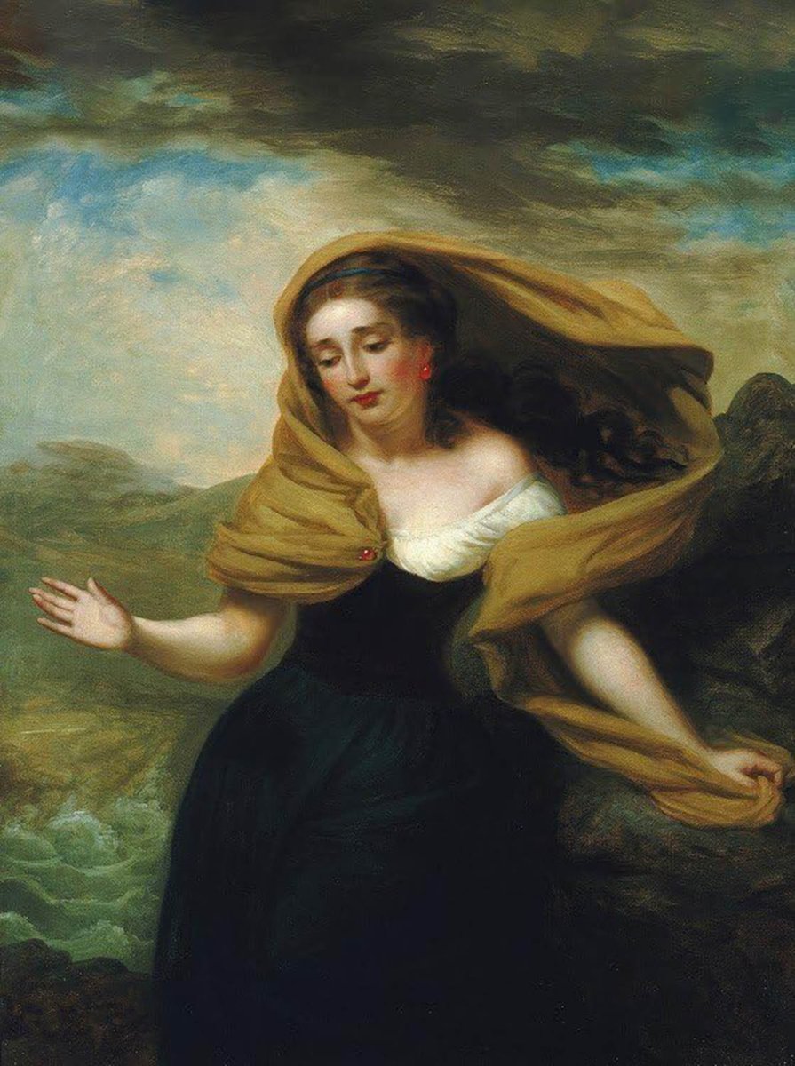 High quality wall art fine art oil painitng handpainted on canvas"The Tempest" stunningoilpainting.com