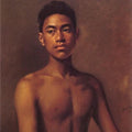 High quality wall art oil painitng handpainted on canvas" a fisher Boy" stunningoilpainting.com