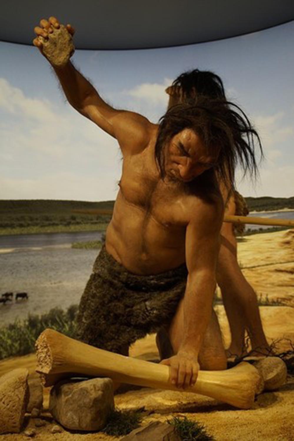 High quality wall art fine art oil painitng handpainted on canvas "Stone Age" stunningoilpainting.com
