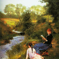 High quality wall art fine art oil painitng handpainted on canvas "A Summer Day" stunningoilpainting.com