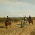 High quality wall art fine art oil painitng handpainted on canvas "Patrol” stunningoilpainting.com