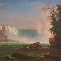 High quality wall art fine art oil painitng handpainted on canvas "waterfall " stunningoilpainting.com
