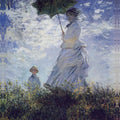 High quality wall art fine art oil painitng handpainted on canvas "A Woman with umbrella" stunningoilpainting.com