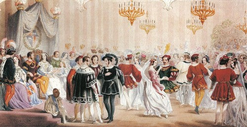 high quality wall art oil painitng handpainted on canvas "The Ball" stunningoilpainting.com