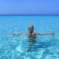 High quality wall art oil painitng handpainted on canvas "Woman In The Ocean" stunningoilpainting.com