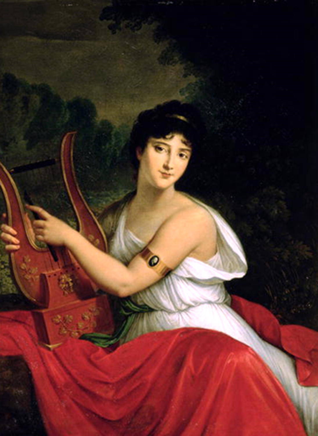 high quality wall art oil painitng handpainted on canvas "a mistress of Napoleon" stunningoilpainting.com