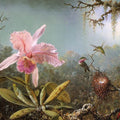 High quality wall art oil painitng handpainted on canvasa "birds and flowers" stunningoilpainting.com