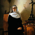 High quality wall art oil painitng handpainted on canvasa "the nun of monza " stunningoilpainting.com