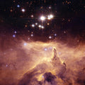 High quality wall art oil painitng handpainted on canvasa "stars in space" stunningoilpainting.com