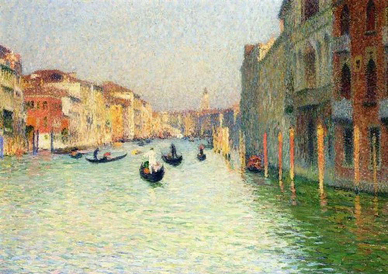 high quality wall art oil painitng handpainted on canvasa" Venice" stunningoilpainting.com