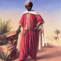 High quality wall art oil painitng handpainted on canvasa"Portrait of an Arab " stunningoilpainting.com