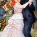 High quality wall art oil painitng handpainted on canvasa"Dance at Bougival" stunningoilpainting.com
