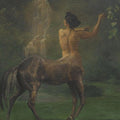 High quality wall art oil painitng handpainted on canvasa"Centaur" stunningoilpainting.com