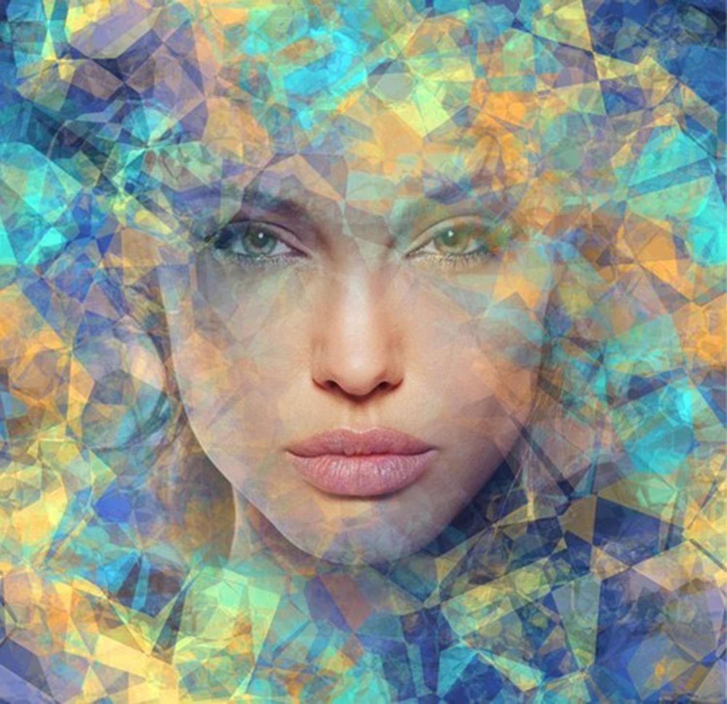 High quality wall art oil painitng handpainted on canvas "A woman's face" stunningoilpainting.com