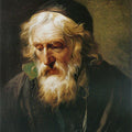 High quality wall art oil painitng handpainted on canvas "The Greek Priest" stunningoilpainting.com