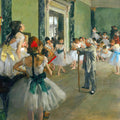 High quality wall art oil painitng handpainted on canvas"Ballet Class" stunningoilpainting.com