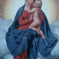High quality wall art fine art oil painitng handpainted on canvas "Madonna and child" stunningoilpainting.com