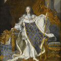 High quality wall art fine art oil painitng handpainted on canvas "LOUIS XV, King of France" stunningoilpainting.com