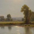 High quality wall art fine art oil painitng handpainted on canvas "Landscape " stunningoilpainting.com