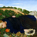 High quality wall art fine art oil painitng handpainted on canvas "a sleeping girl" stunningoilpainting.com
