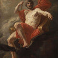 High quality wall art fine art oil painitng handpainted on canvas"Jupiter Enthroned " stunningoilpainting.com