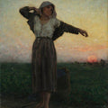 High quality wall art fine art oil painitng handpainted on canvas"The Tired Gleaner" stunningoilpainting.com