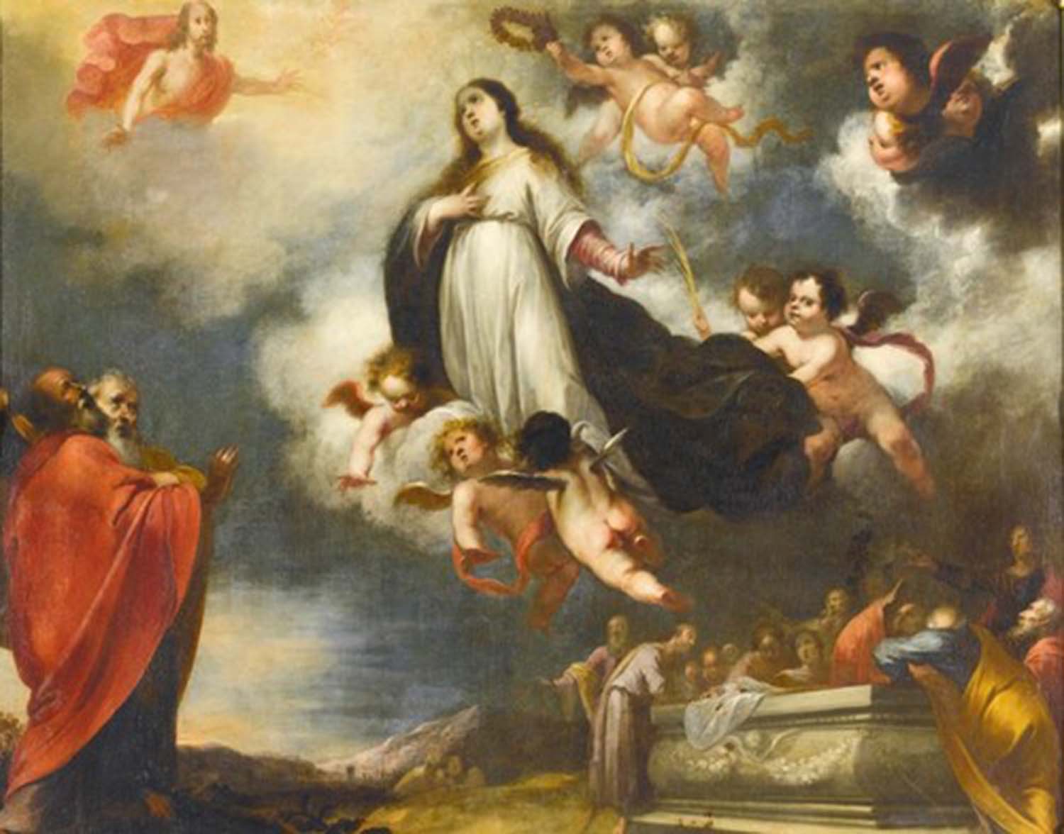 High quality wall art fine art oil painitng handpainted on canvas " The Assumption of the Virgin " stunningoilpainting.com