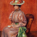 High quality wall art fine art oil painitng handpainted on canvas "seated woman " stunningoilpainting.com