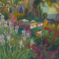 High quality wall art fine art oil painitng handpainted on canvas" Garden" stunningoilpainting.com