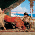 High quality wall art fine art oil painitng handpainted on canvas "Favorite of the Emir" stunningoilpainting.com