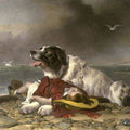High quality wall art fine art oil painitng handpainted on canvas"Saved" stunningoilpainting.com