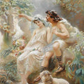 High quality wall art fine art oil painitng handpainted on canvas "mythological figure" stunningoilpainting.com