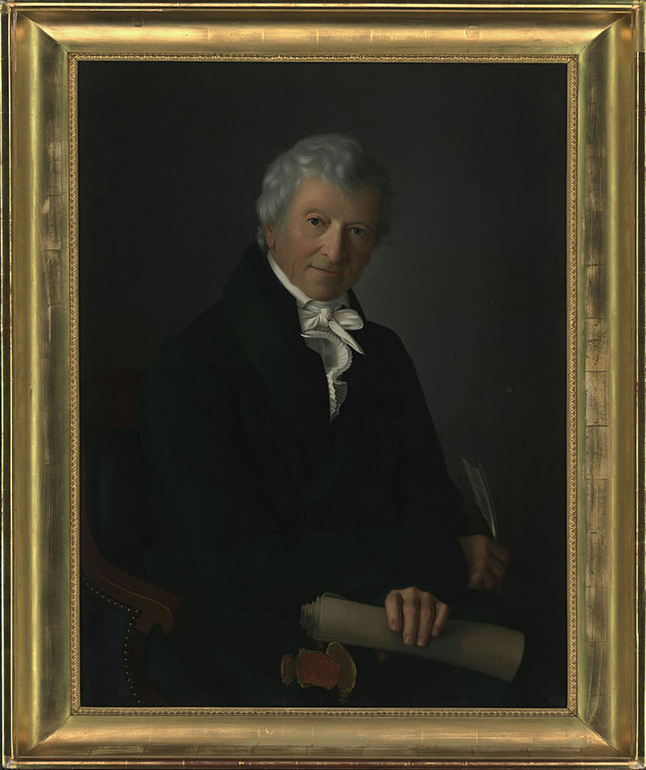 High quality wall art fine art oil painitng handpainted on canvas "Portrait of a man" stunningoilpainting.com