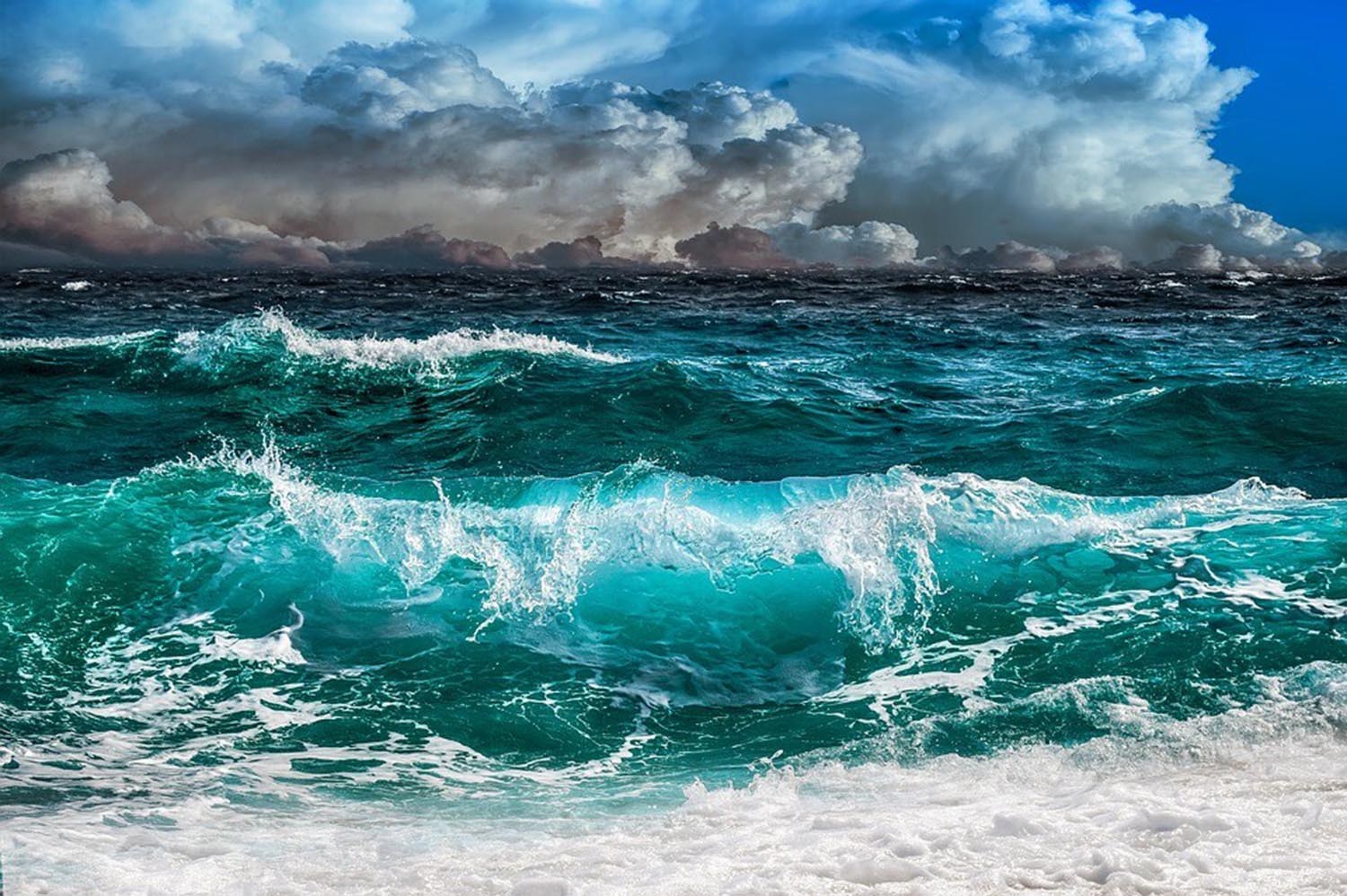 High quality wall art fine art oil painitng handpainted on canvas "the sea" stunningoilpainting.com